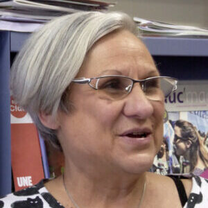 Nicole Bouin, membre d'honneur UOF